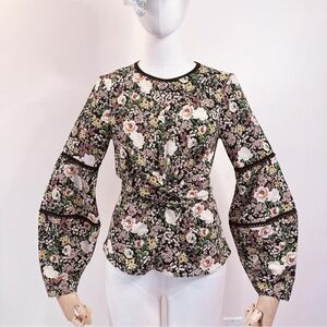 Flora Back Bow Blouse by Topshop (New With Tag)